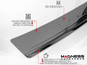 Jeep Renegade Rear Bumper Sill Cover - Dark Chrome Stainless Steel Jeep Renegade Rear Bumper Sill Cover - Dark Chrome Stainless Steel